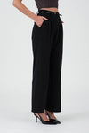 Pleated Dress Pant || Black