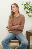 Front Seam Knit || Taupe