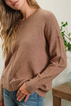 Front Seam Knit || Taupe