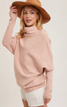 Dolman Sweater || Petal Pink