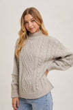 Cable Knit Sweater || Birch