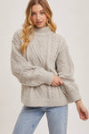 Cable Knit Sweater || Birch