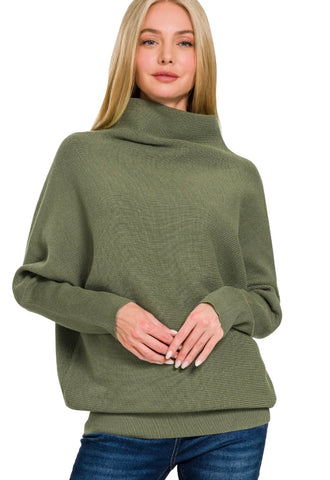 Dolman Sweater || Olive