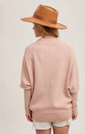 Dolman Sweater || Petal Pink