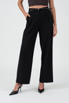 Pleated Dress Pant || Black