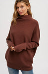 Dolman Sweater ||  Chocolate