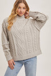 Cable Knit Sweater || Birch